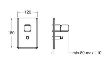 ITALY CRIIT689 - Single handle shower mixer with diverter by CRISTINA Rubinetterie - view 3